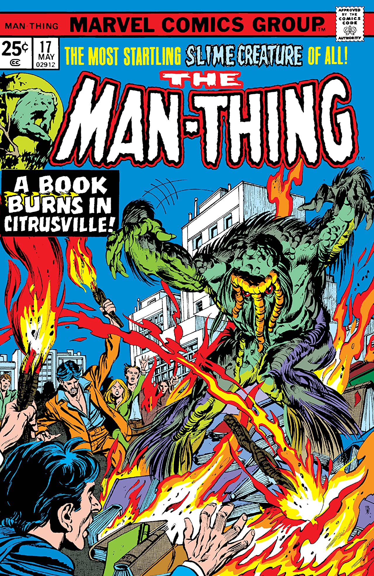 Man-Thing #17 cover