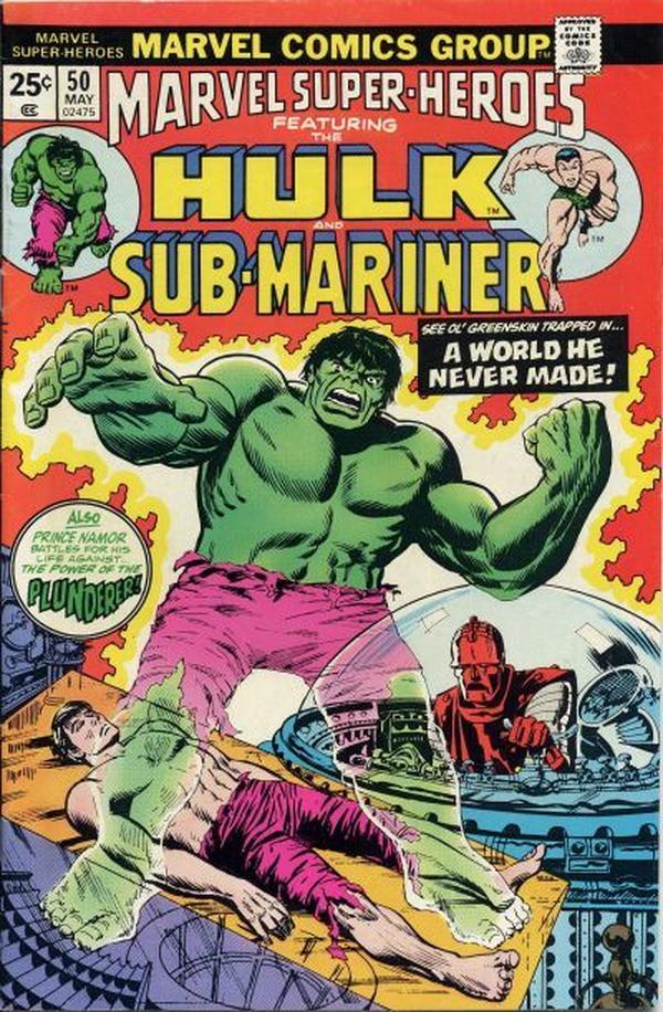 Marvel Super-Heroes #50 cover