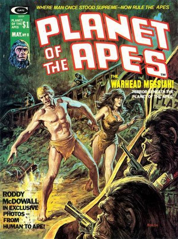 Planet of the Apes #8 cover
