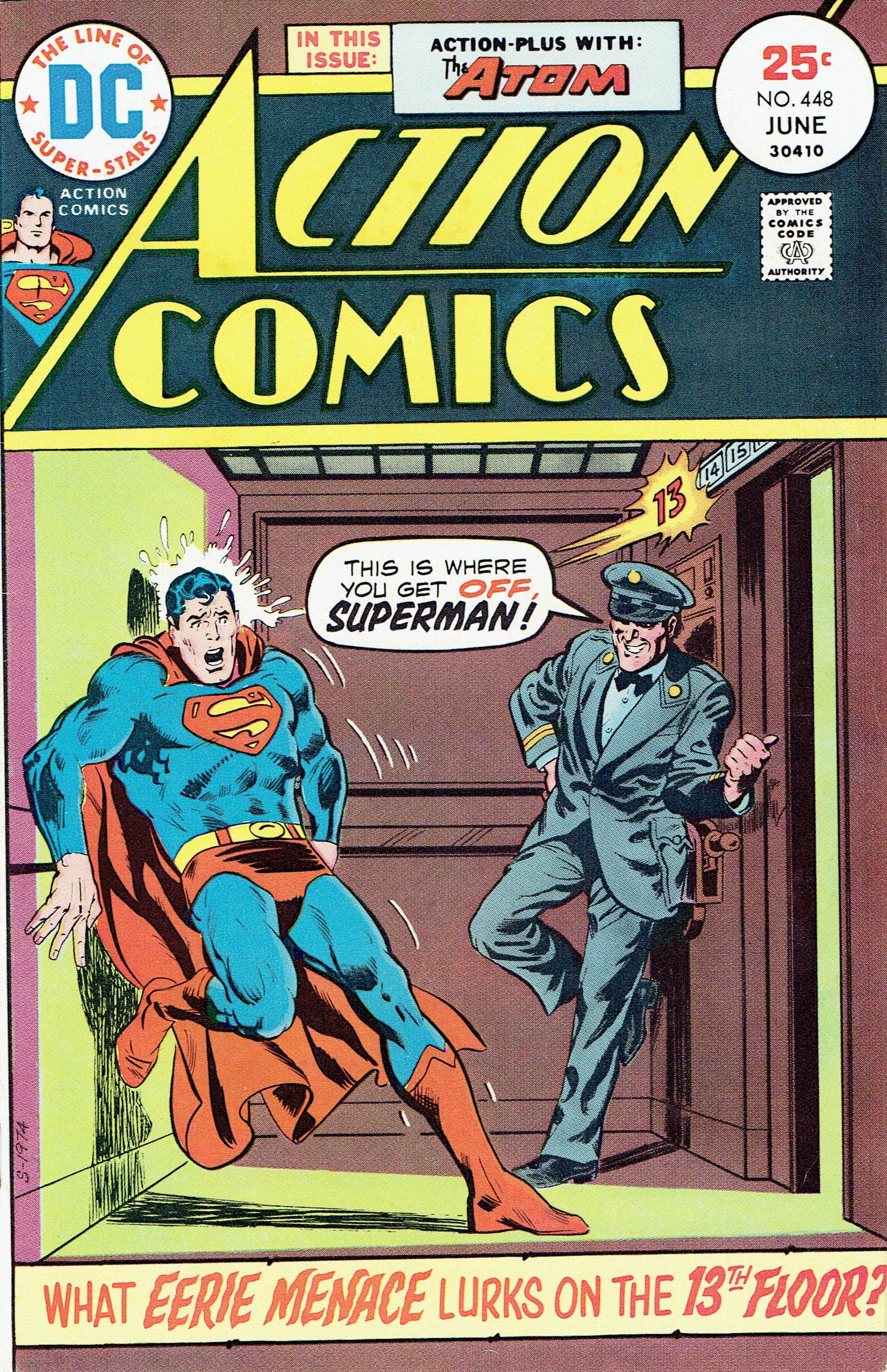 Action Comics #448 cover