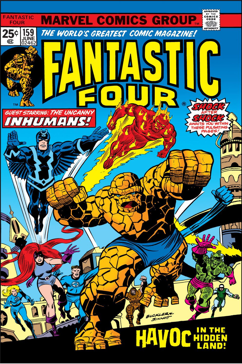 Fantastic Four #159 cover