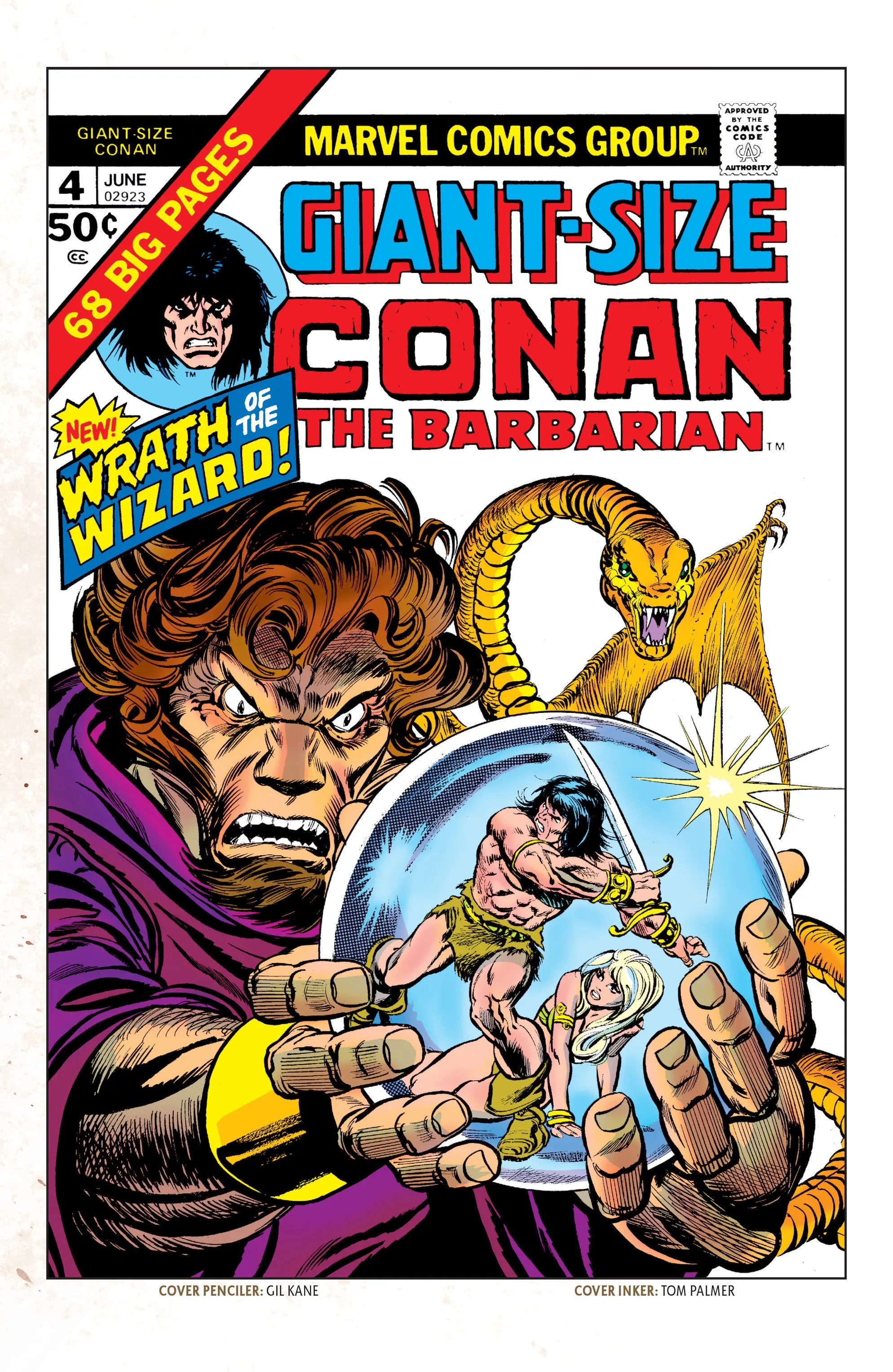 Giant-Size Conan #4 cover