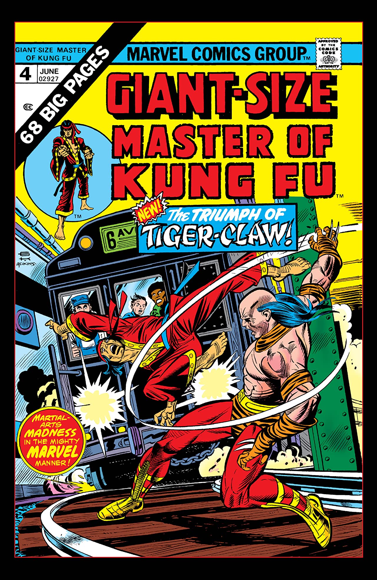 Giant-Size Master of Kung Fu #4
