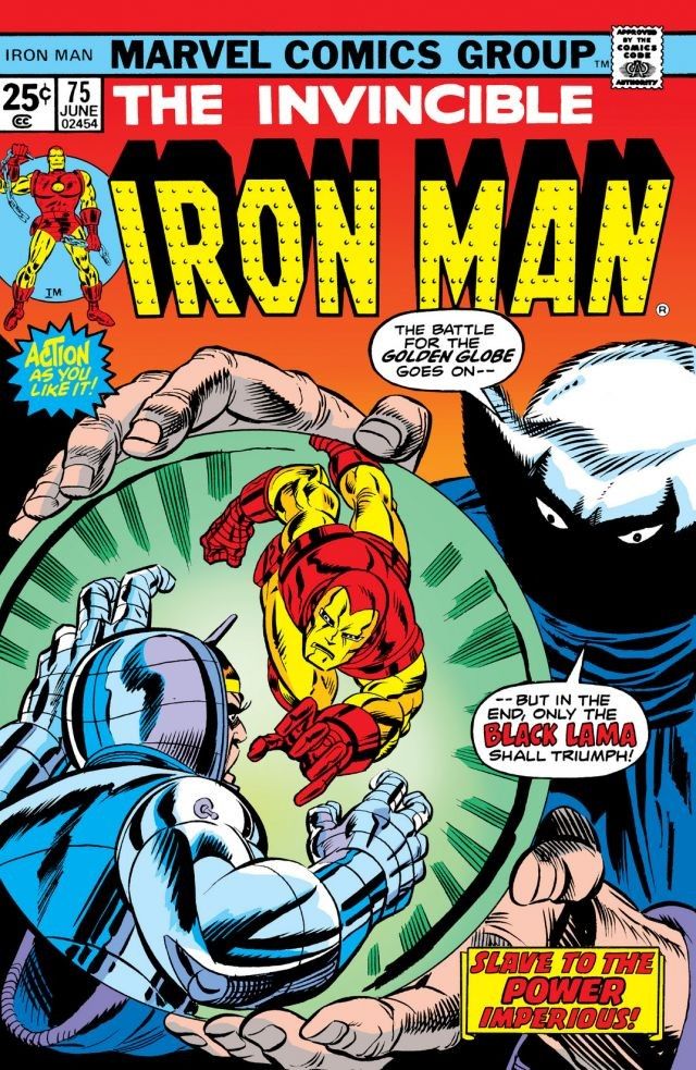 Iron Man #75 cover