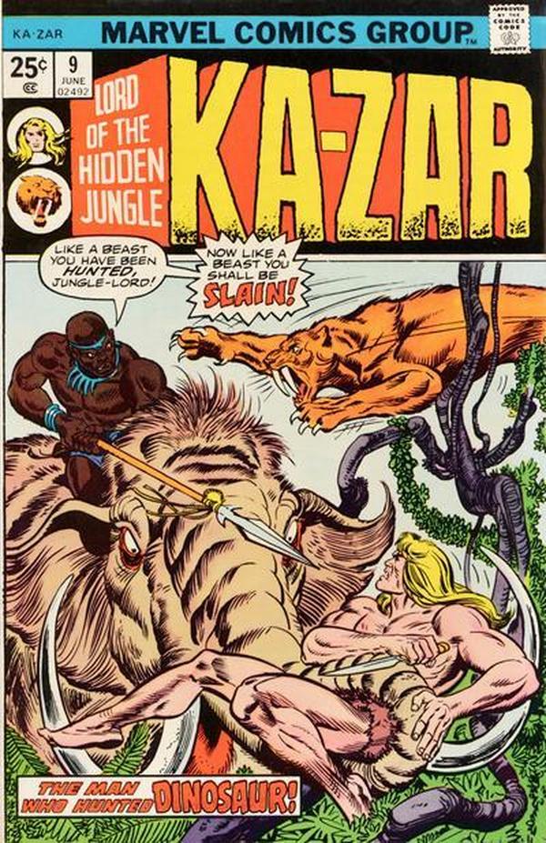 Ka-Zar #9 cover