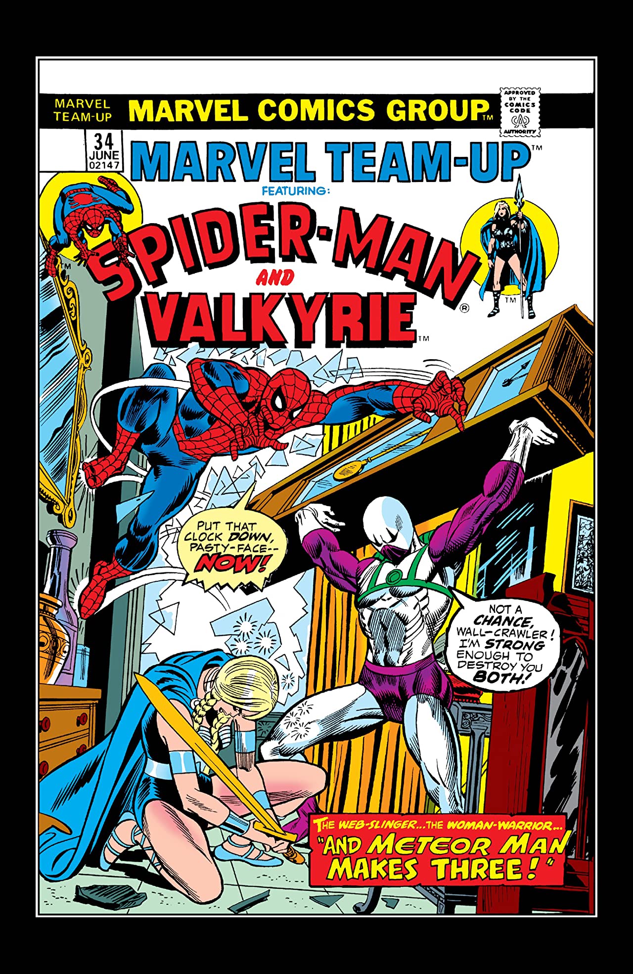 Marvel Team-Up #34 cover