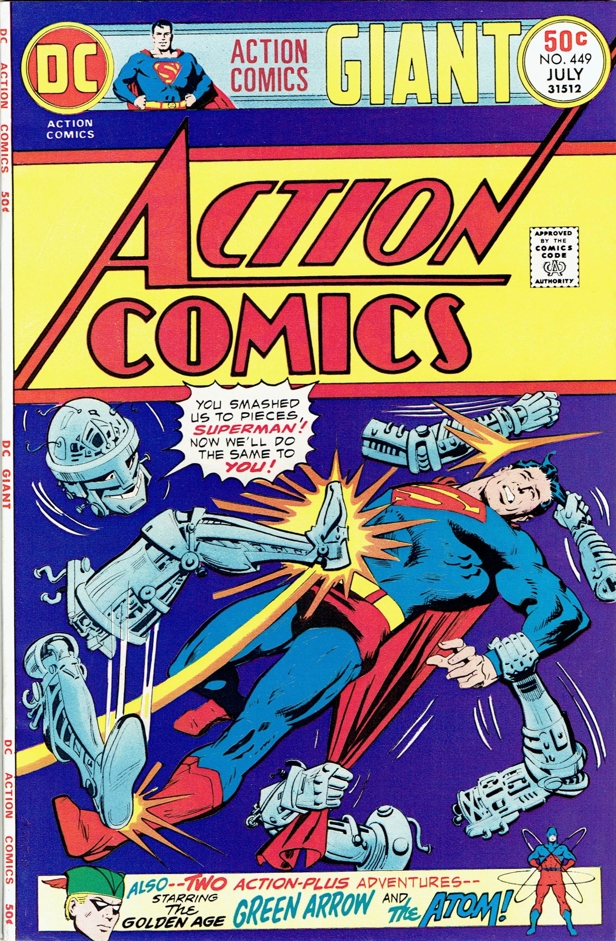 Action Comics #449 cover