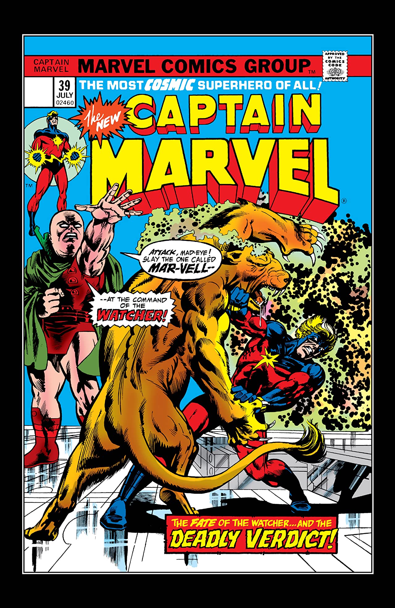 Captain Marvel #39 cover