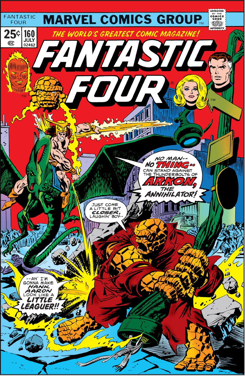 Fantastic Four #160 cover