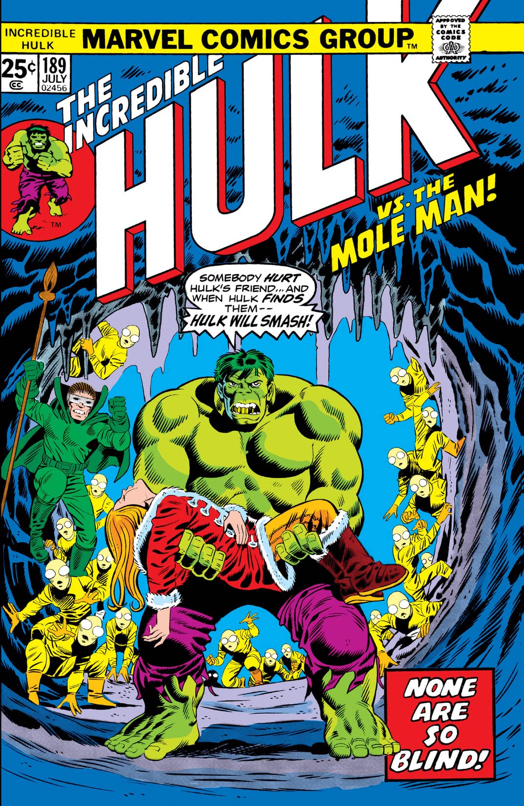 The Incredible Hulk #189 cover