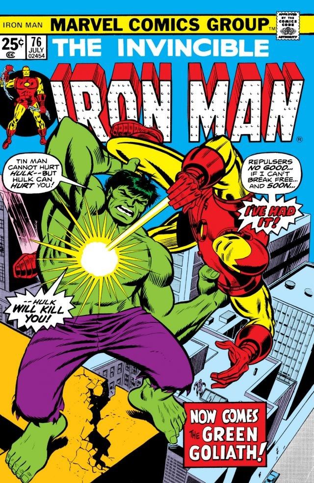 Iron Man #76 cover