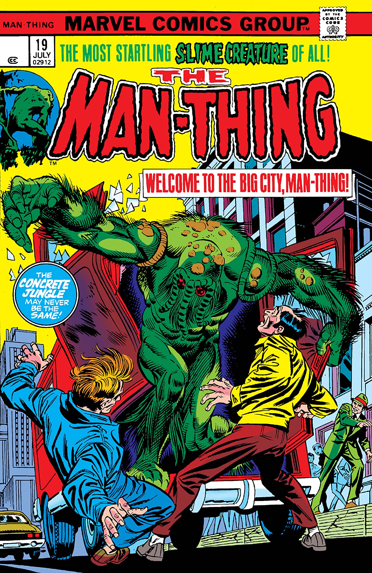Man-Thing #19 cover