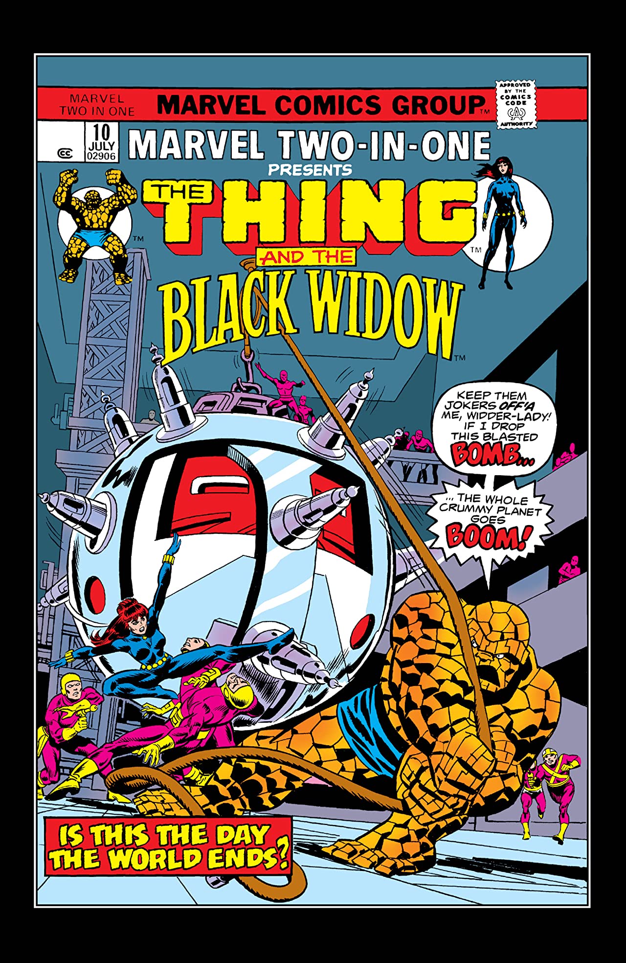 Marvel Two-in-One #10 cover