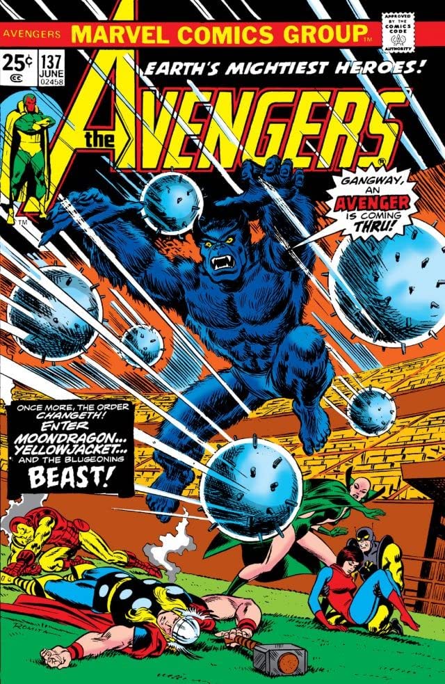 The Avengers #137 cover