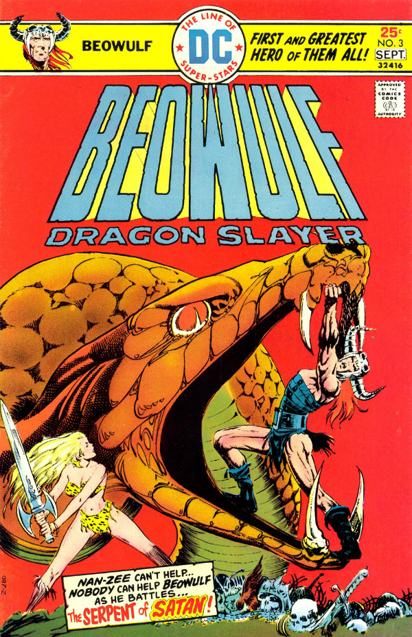 Beowulf #3 cover