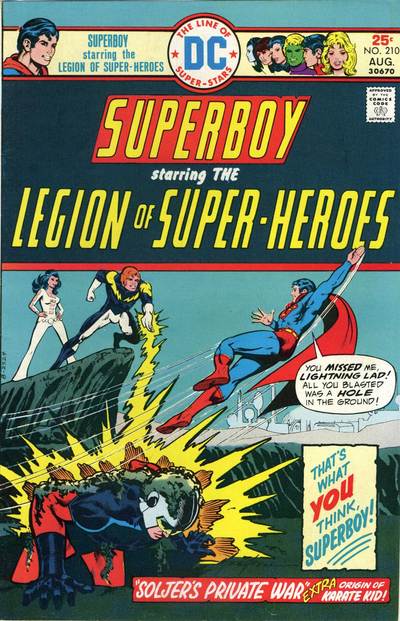 Superboy #210 cover