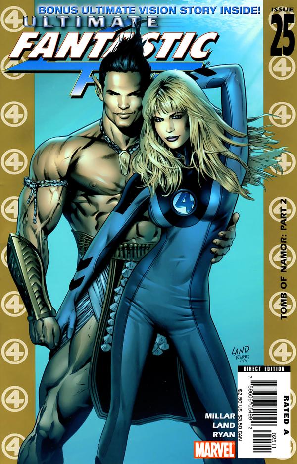 Ultimate Fantastic Four #25 cover
