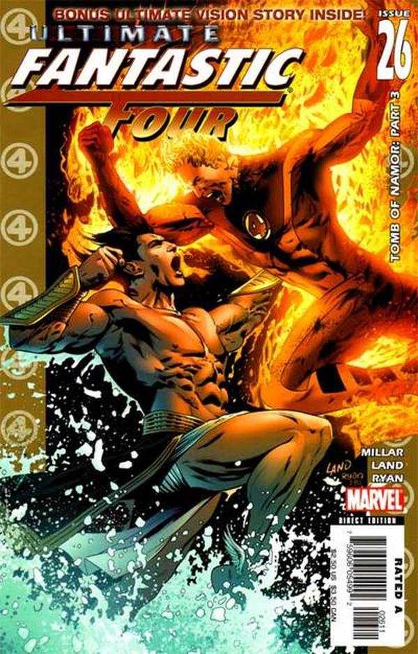 Ultimate Fantastic Four #26 cover