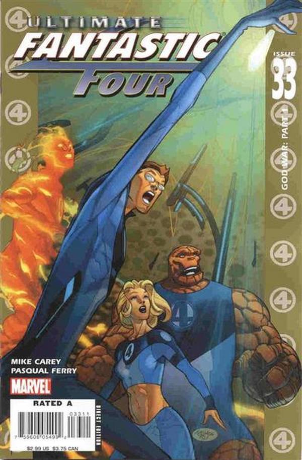 Ultimate Fantastic Four #33 cover