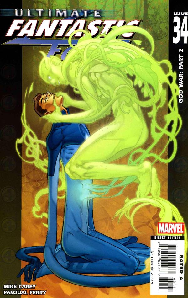 Ultimate Fantastic Four #34 cover