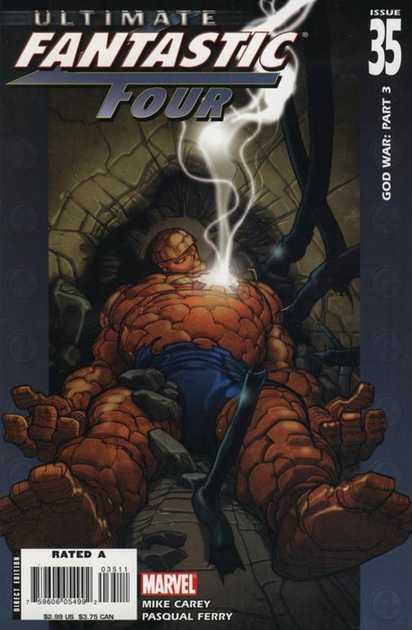 Ultimate Fantastic Four #35 cover