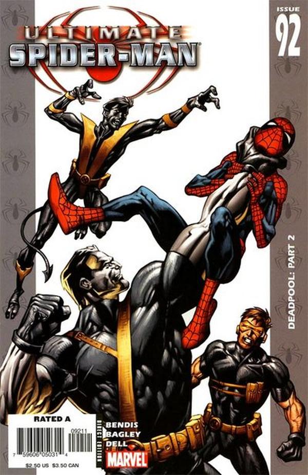 Ultimate Spider-Man #92 cover