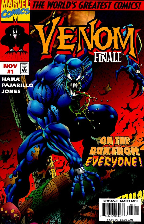 Venom: The Finale #1 cover