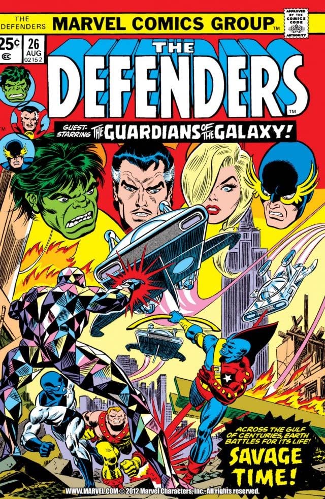 The Defenders #26 cover