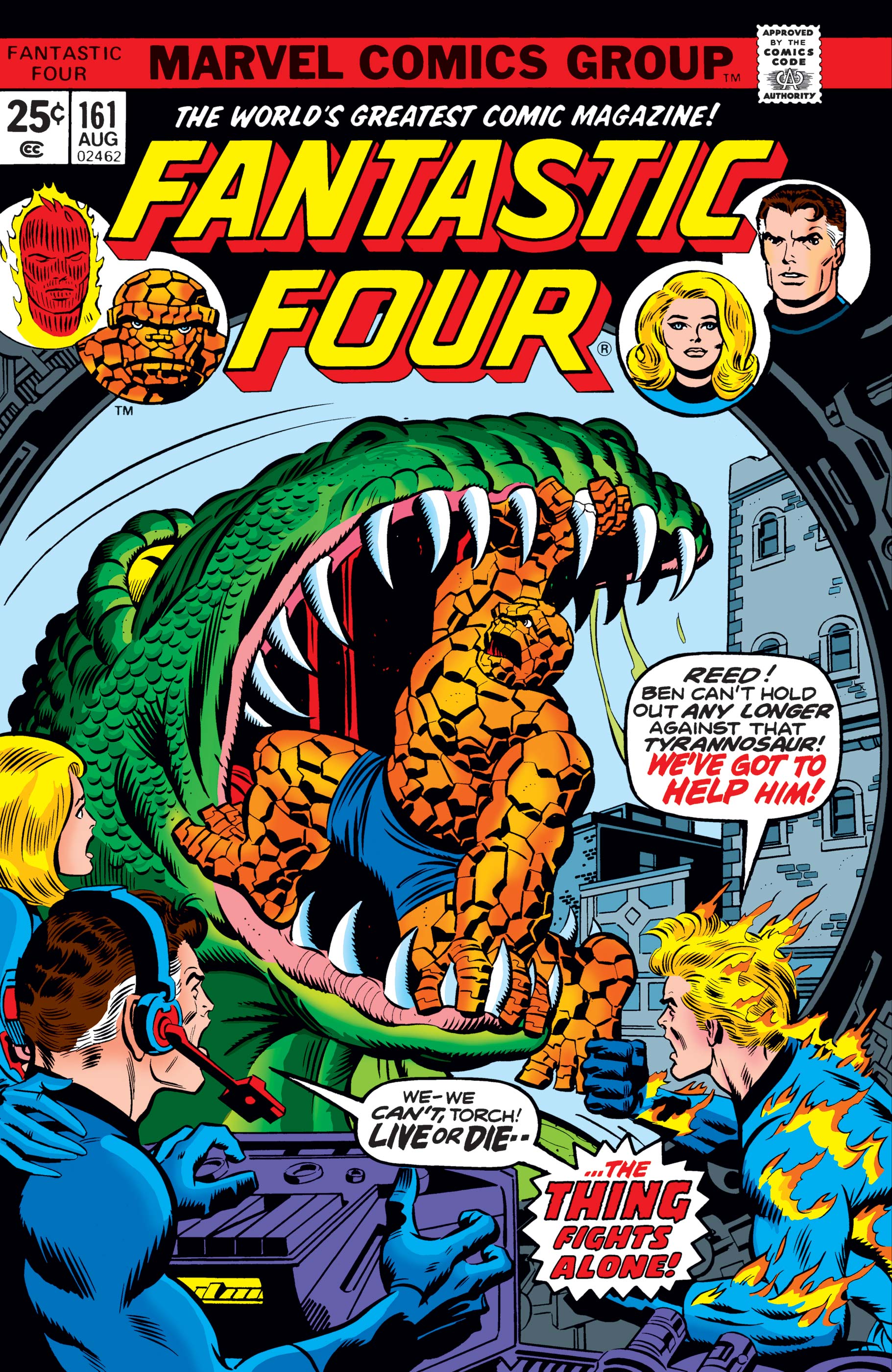 Fantastic Four #161 cover