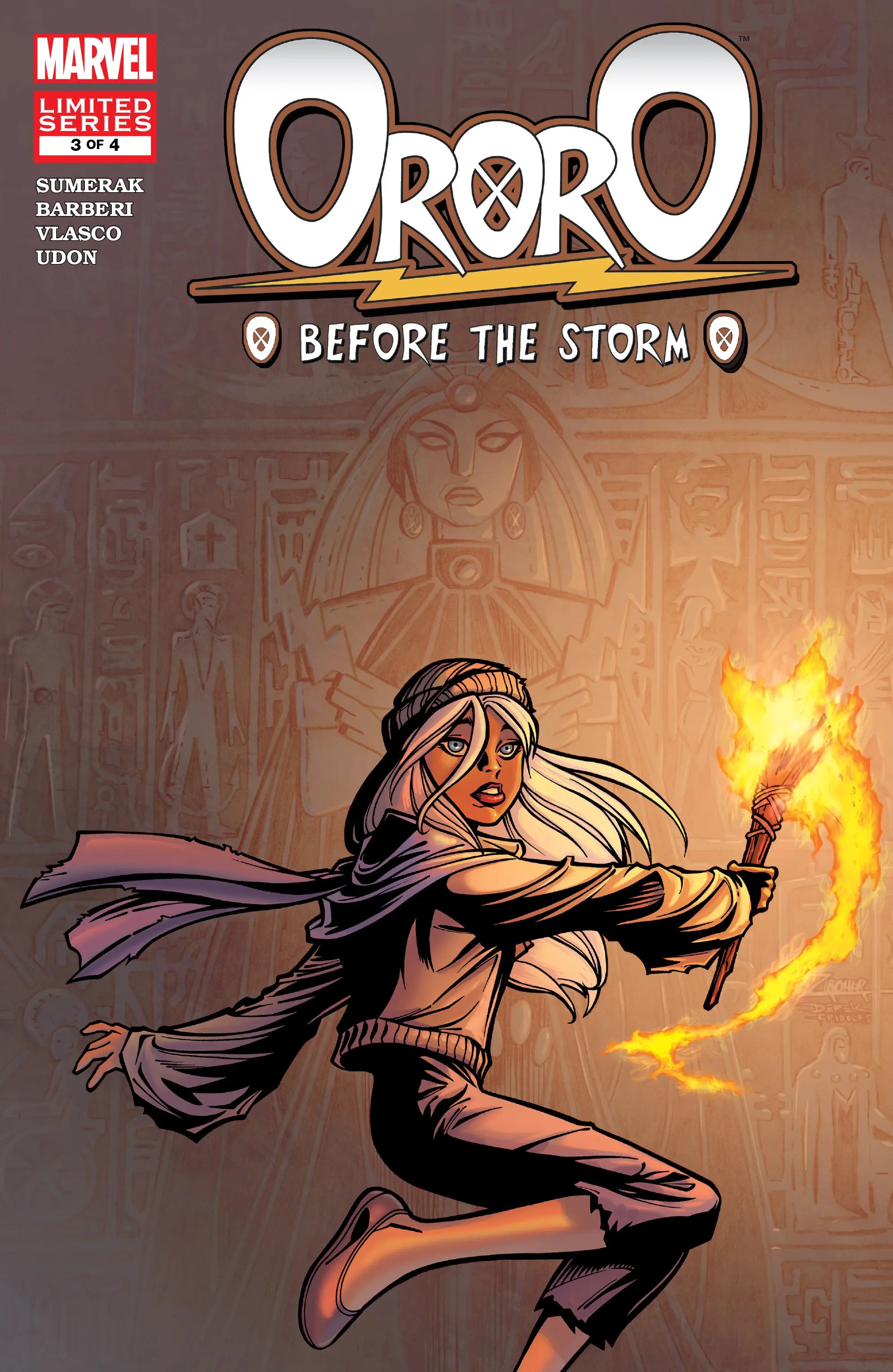 Ororo: Before the Storm #3 cover