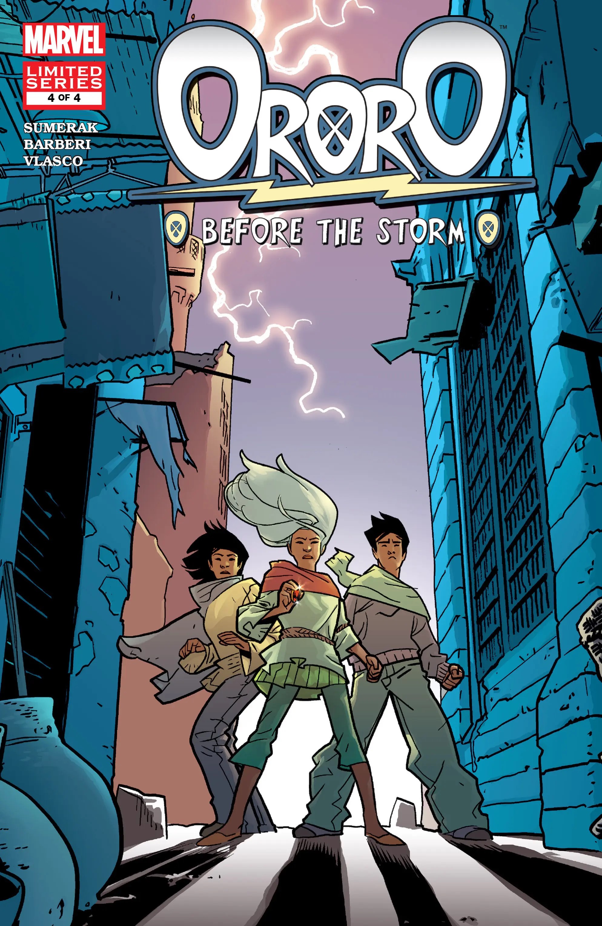 Ororo: Before the Storm #4 cover