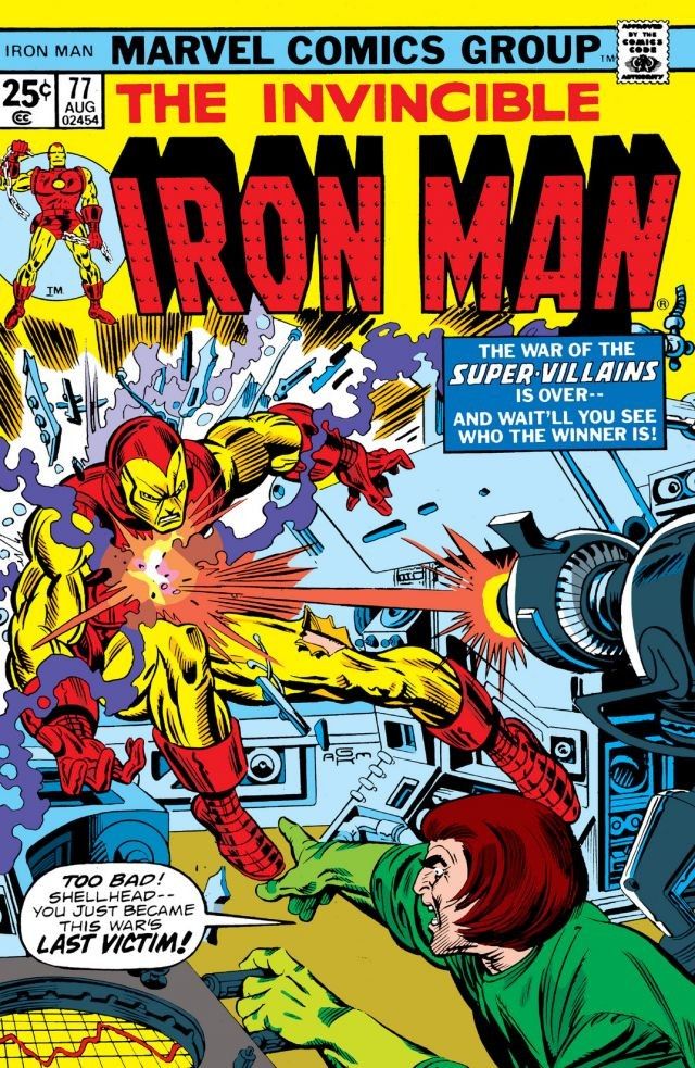 Iron Man #77 cover
