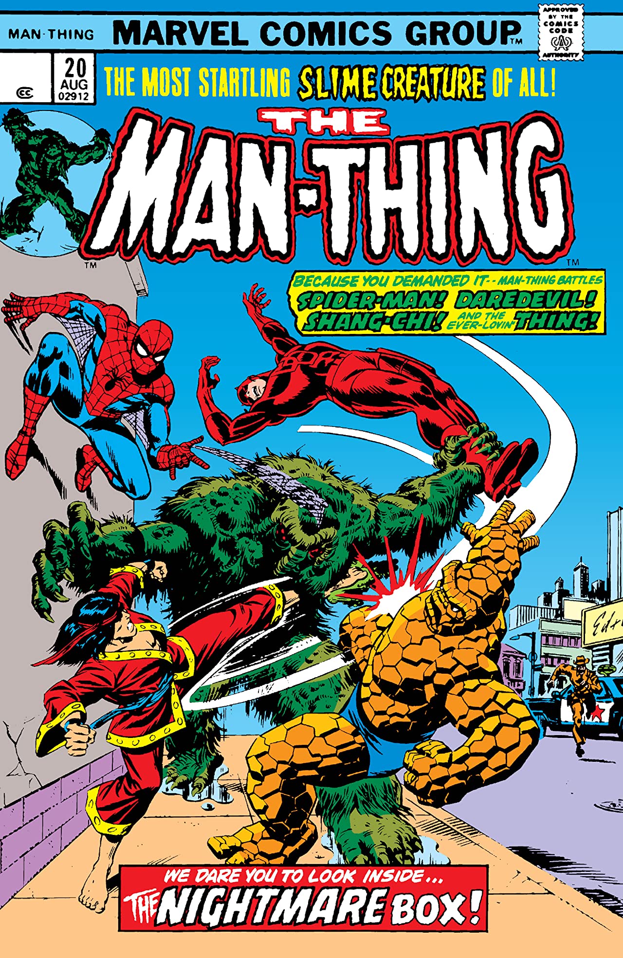 Man-Thing #20 cover