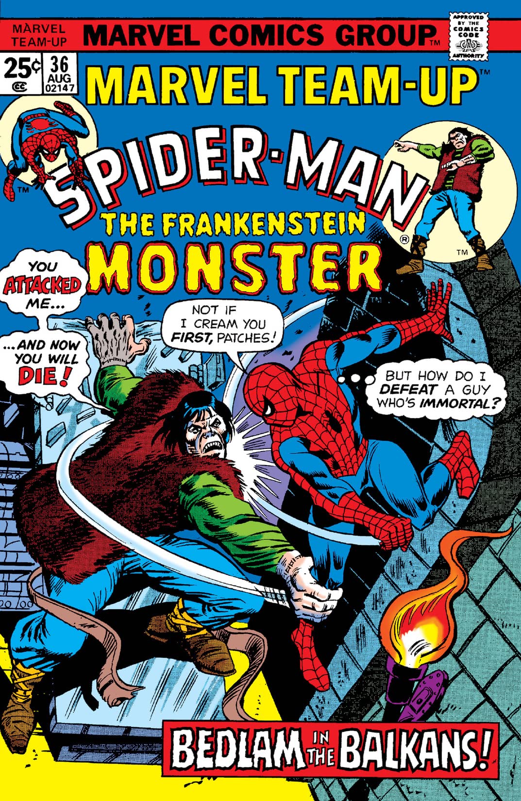 Marvel Team-Up #36 cover