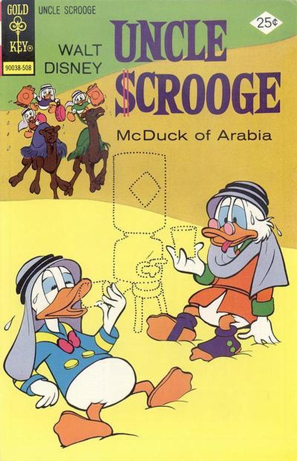 Walt Disney Uncle Scrooge #121 cover