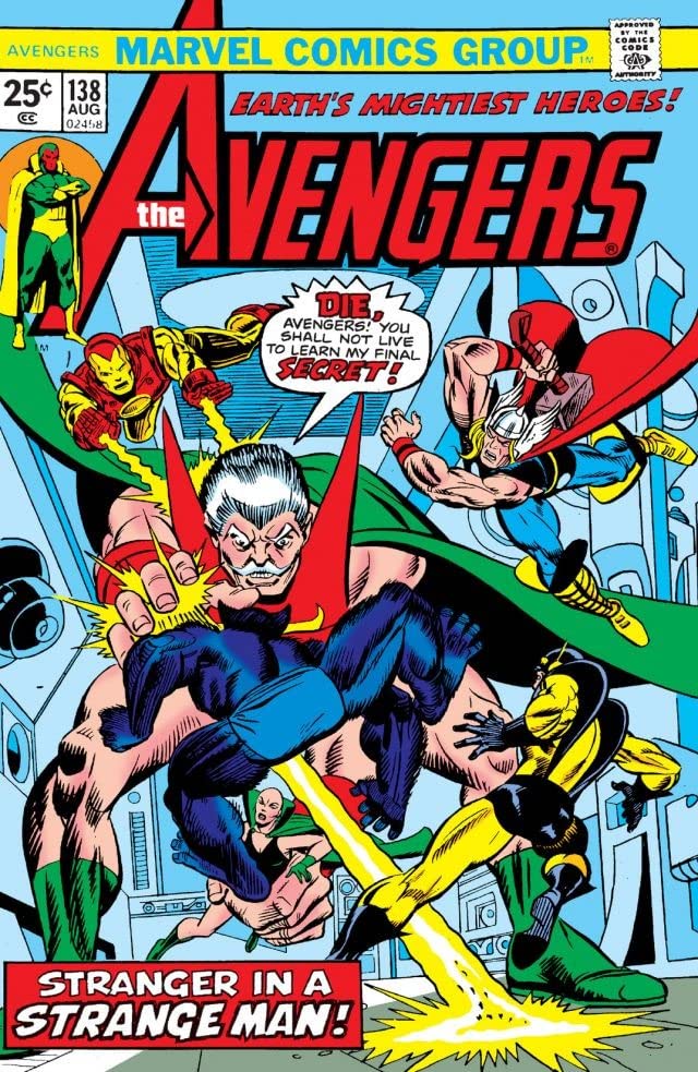 The Avengers #138 cover