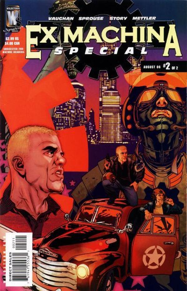 Ex Machina Special #2 cover