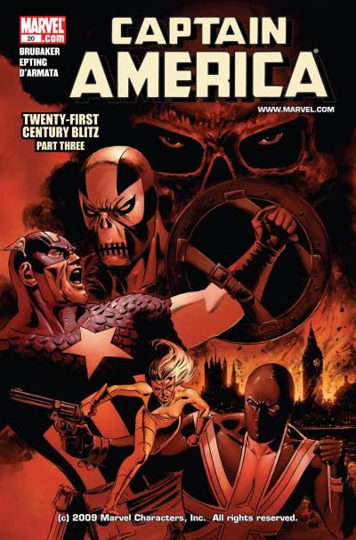Captain America #20 cover