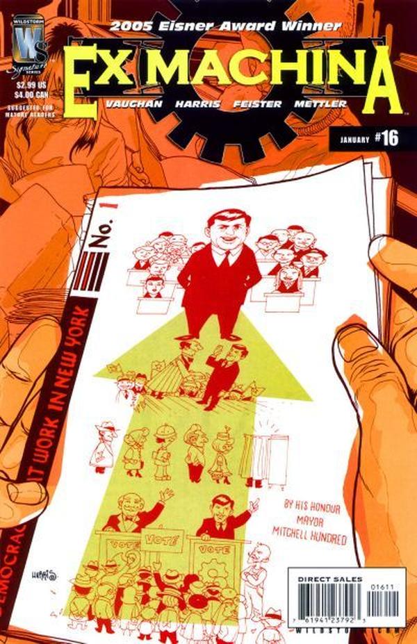 Ex Machina #16 cover