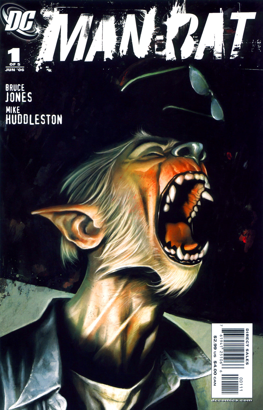 Man-Bat #1 cover
