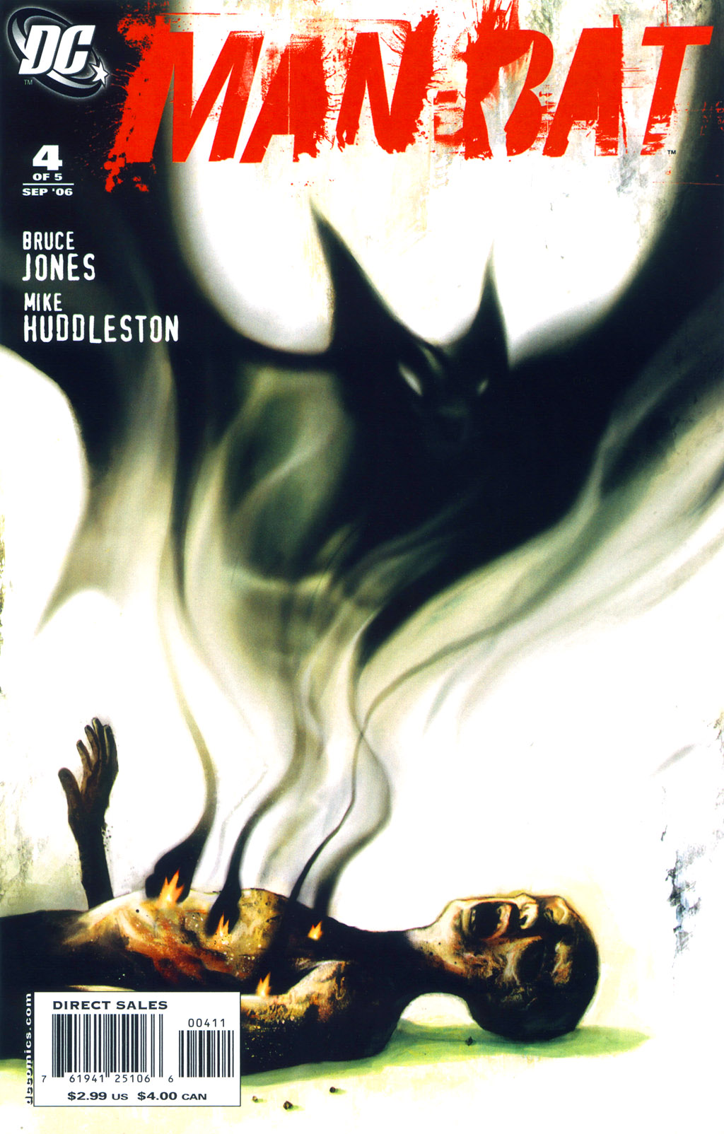Man-Bat #4 cover