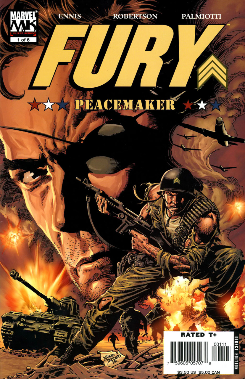 Fury: Peacemaker #1 cover