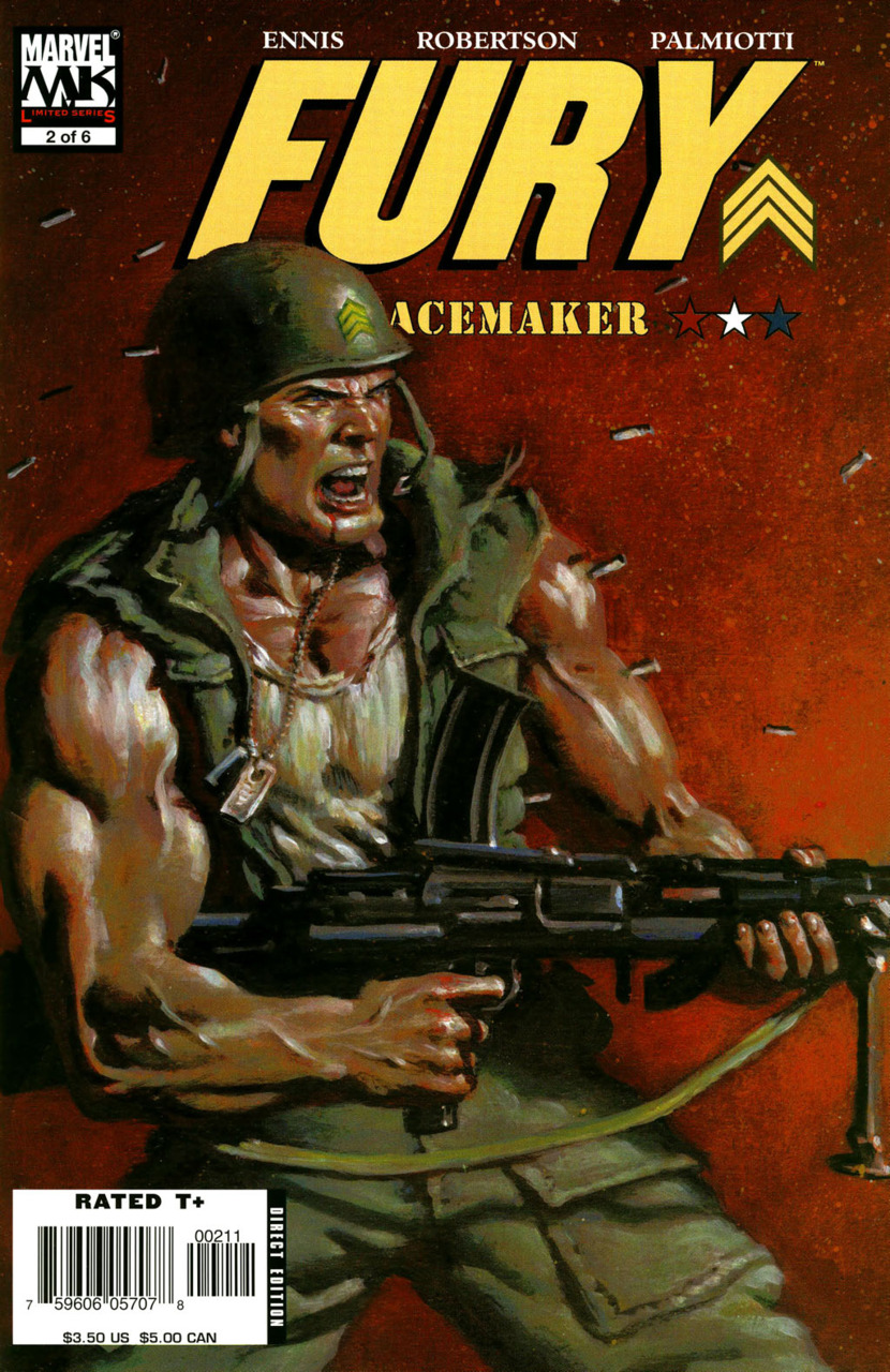 Fury: Peacemaker #2 cover