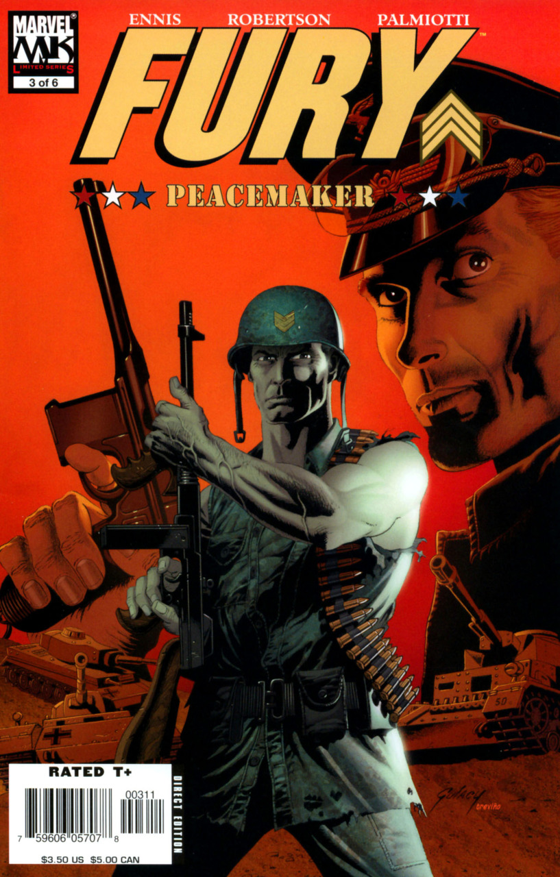 Fury: Peacemaker #3 cover