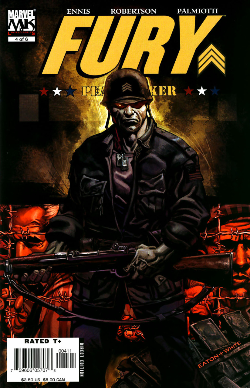 Fury: Peacemaker #4 cover