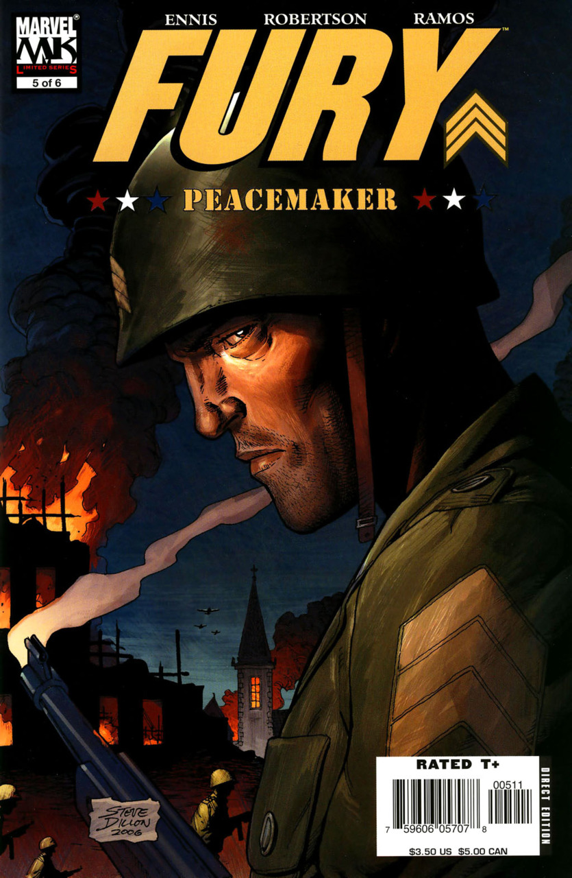Fury: Peacemaker #5 cover