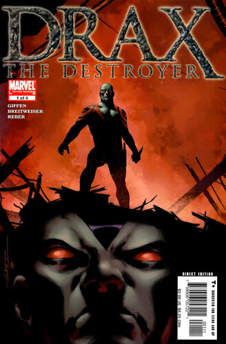 Drax the Destroyer #1 cover