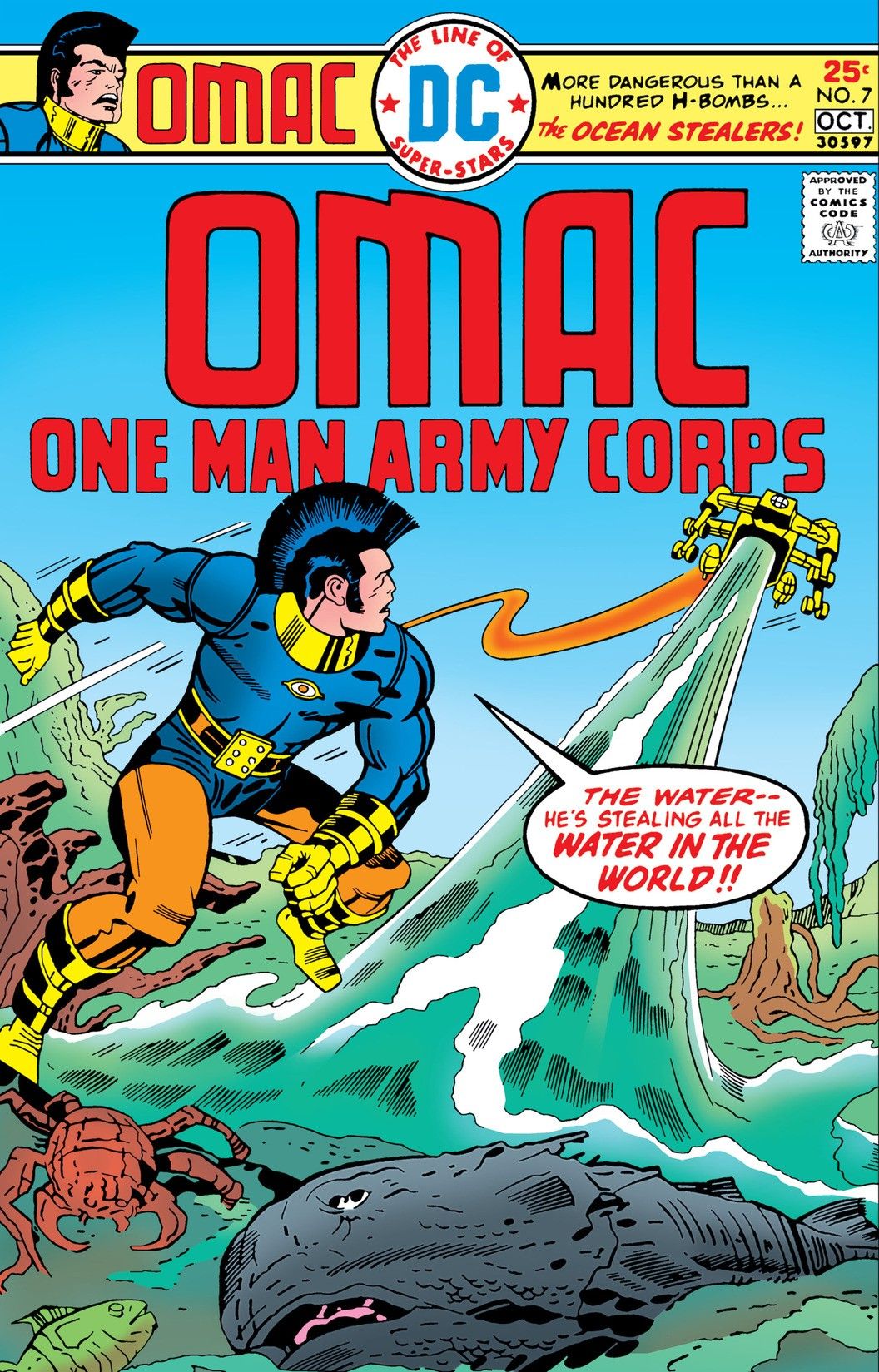 OMAC #7 cover