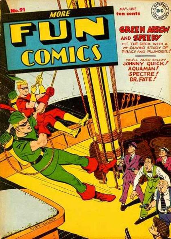 More Fun Comics #91 cover