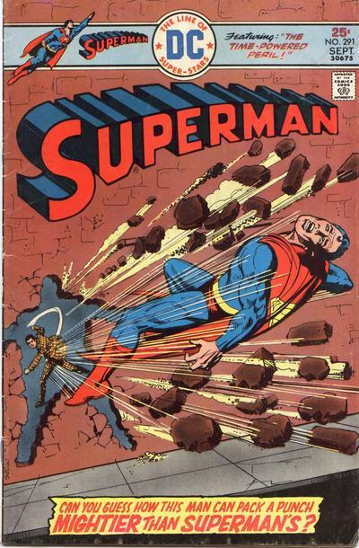 Superman #291 cover